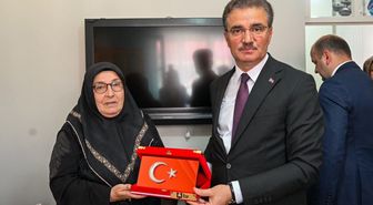 Vali Baruş, Şehit Ailesini ve Kıbrıs Gazisini Ziyaret Etti