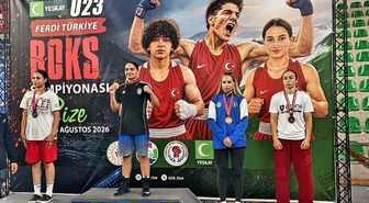 Sivaslı Boksör Rabia Karadaş'tan Bronz Madalya