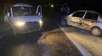 Afyonkarahisar'da Trafik Kazası: 2 Yaralı