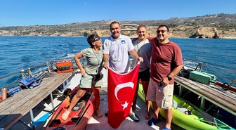 İzmirli yüzücü Tuna Tunca, Ocean's 7'de dördüncü parkuru da geçti
