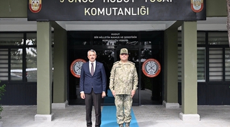 Edirne Valisi'nden Tugay Komutanına Ziyaret