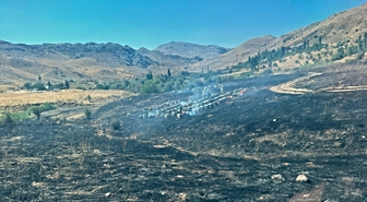 Adıyaman'da Yaylada Yangın: 150 Arı Kovunu Küle Döndü