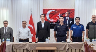 Bozyazı'da Okul Güvenliği Toplantısı