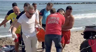 Karasu'da Boğulma Tehlikesi: Vatandaş Hastaneye Kaldırıldı