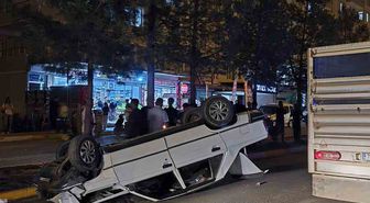 Silvan'da Araç Taklası: 1 Yaralı