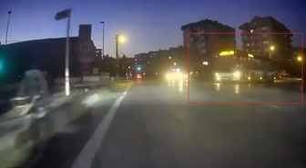 Kırmızı Işık İhlali Yapan Otobüs Şoförüne Ağır Ceza