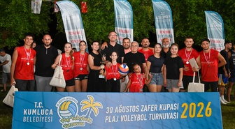 Kumluca'da Zafer Kupası Voleybol Heyecanı Sona Erdi