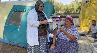Alaşehir'de mobil sağlık aracıyla kanser taraması hizmeti