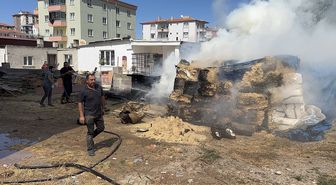 Niğde'de bahçe yangını korkuttu