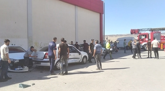Kayseri'de zincirleme kaza: 2 yaralı