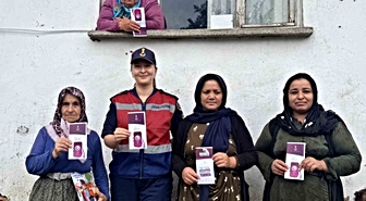 Çamaş'ta Tarım İşçilerine Güvenlik ve Bilgilendirme Faaliyeti