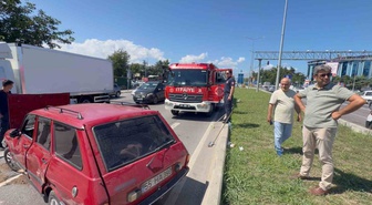 Samsun'da otomobil-SUV çarpışması: 3 yaralı