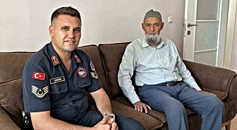 Şehit Jandarma Er Fayik Alkan'ın Babasına Vefa Ziyareti