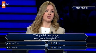 Türkiye'deki en yaygın kan grubu hangisidir?