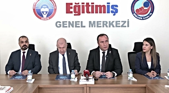 Özdağ'dan Eğitim-İş'e ziyaret: 'Eğitimde Zafer' programı öncesi görüşme