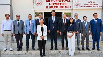 Uşak Valisi Kartal, sosyal hizmet ve yardım faaliyetlerini yerinde inceledi