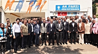 AK Parti Elazığ'dan Keban'da İlçe Buluşmaları