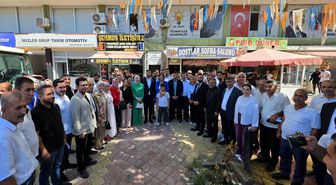 AK Parti Diyarbakır'da Silvan'da Temaslarda Bulundu