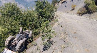 Amasya'da traktör devrildi: 1 ölü, 3 yaralı