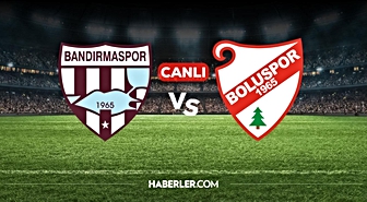 Bandırmaspor Boluspor CANLI nereden izlenir? Bandırma Bolu maçı hangi kanalda, nereden izlenir?
