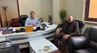 Başkan Tatar'dan Başhekim Salihoğlu'na hayırlı olsun ziyareti