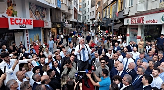 Dervişoğlu Fatsa'da Esnaf ve Vatandaşla Buluştu