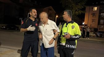 Aksaray'da Kalp Krizi Geçiren Sürücüye Polis Memurlarından İlk Müdahale