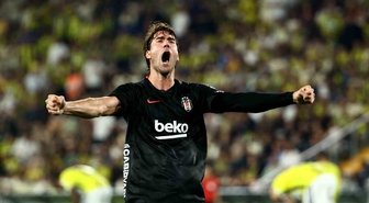 Vlahovic Fenerbahçe Derbisinde de Golünü Attı: Beşiktaş 2-1 Kazandı