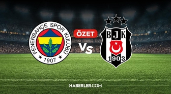 Fenerbahçe Beşiktaş maç özeti ve golleri! (ÖZET) Fenerbahçe Beşiktaş kaç kaç bitti, golleri kim attı?