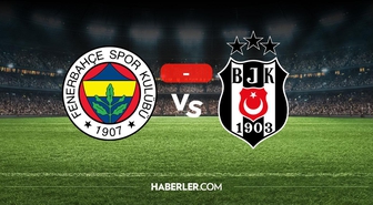 Fenerbahçe Beşiktaş maçı kaç kaç? MAÇ SONUCU! Fenerbahçe Beşiktaş golleri kim attı, canlı maç anlatımı!