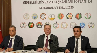 Baro başkanları Kastamonu'da buluştu
