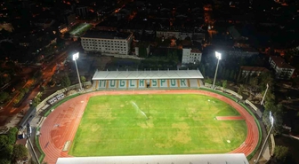Muğla Valisi Akbıyık, 1. Lig'deki ilk maç öncesi Muğla Atatürk Stadı'nda incelemelerde bulundu