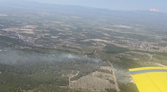Soma'da Orman Yangını Kontrol Altına Alındı