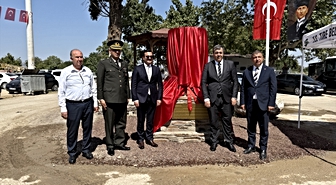 Tire'de İlk Kurşun Anıtı Açıldı