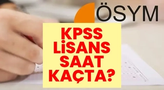 2026 KPSS Lisans yarın saat 10.15'te, geç kalan giremeyecek
