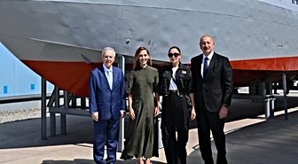 Aziz Yıldırım, Azerbaycan Cumhurbaşkanı Aliyev ile bir araya geldi