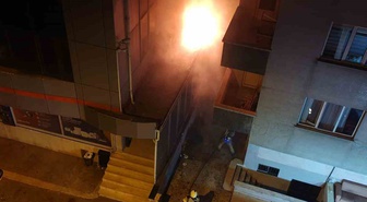 Beykoz'da İş Yeri Yangını Kontrol Altına Alındı