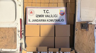 Bornova'da 2.6 Milyon Kaçak Makaron Ele Geçirildi