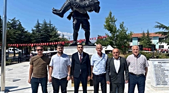 Çetmili Kara Ali Çavuş ve oğlu Sancaktar Mehmet Onbaşı, şehadetlerinin 104. yılında Beyşehir'de anıldı