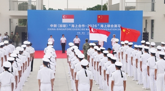 Çin ve Singapur'dan ortak deniz tatbikatı