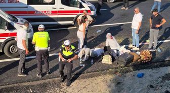 Elmadağ'da zincirleme kaza: 1 ölü, 7 yaralı