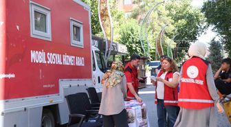 Diyarbakır'da mobil sosyal hizmetle 10 bin kişiye rehberlik