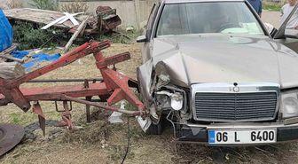 Erzurum'da Trafik Kazası: 1 Yaralı