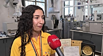 LGS birincisi Bengisu Ece Bakırdere'ye uzayda çifte altın madalya