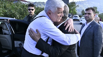 Dervişoğlu'ndan Korgan'a taziye ziyareti
