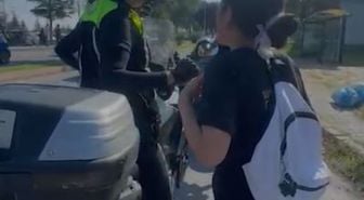 Kayseri'de Polis Ekipleri KPSS'ye Geç Kalan Adayları Sınava Yetiştirdi