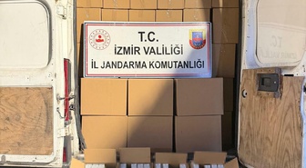 Bornova'da dev kaçak makaron operasyonu: 2 milyon 600 bin ele geçirildi