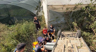 Kadirli'de Otomobil Takla Attı: 3 Yaralı