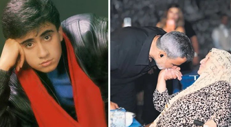 15 yıllık aradan sonra Küçük Emrah sahneyi yarıda kesti! Annesinin elini öptü