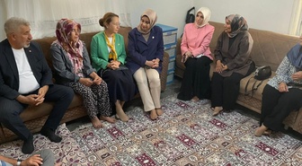 AK Parti'den Gaziantep'te Hane Ziyaretleri